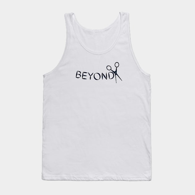 Beyond scissor Tank Top by a2nartworld